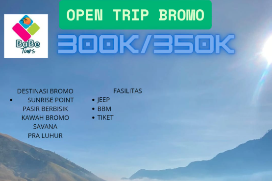 Opentrip Bromo Sunrise